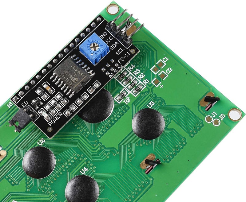 SunFounder IIC I2C TWI Serial 2004 20x4 LCD Module Shield Compatible with Arduino R3 MEGA (IIC 2004) - Image 5